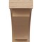 Ekena Millwork 4in. W x 8in. H x 24in. L Rivera Woodgrain TimberThane Rafter Tail, Primed Tan RFTUR04X08X24RIVRCPR - alternate 3